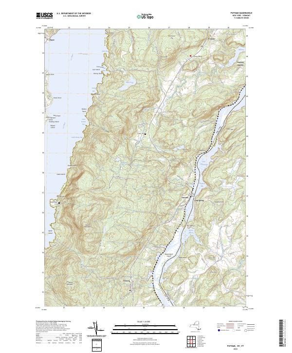 Putnam, NY-VT — USGS 7.5-minute topo (2023)