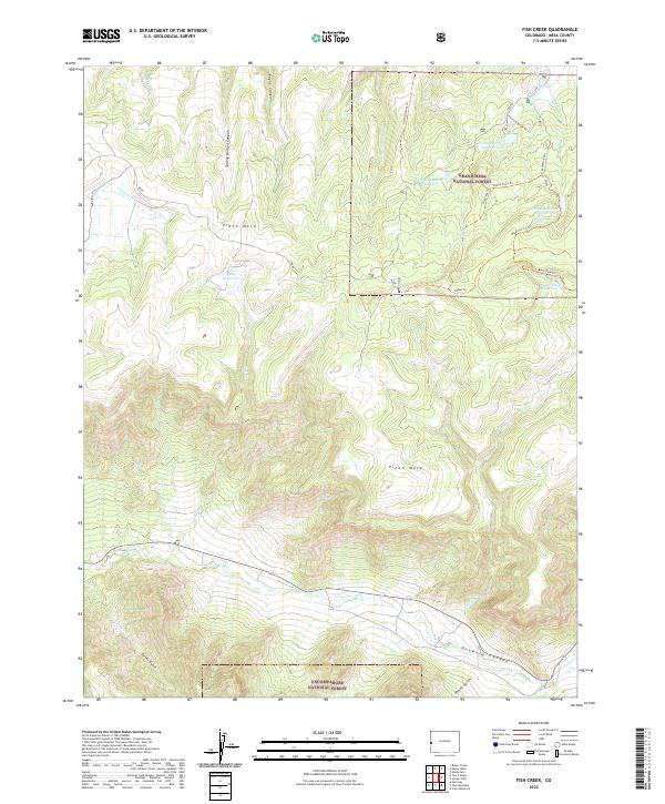 Fish Creek, CO — USGS 7.5-minute topo (2022)