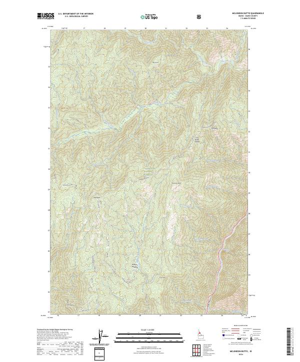 McLendon Butte, ID — USGS 7.5-minute topo (2024)