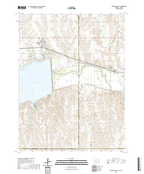 Republican City, NE-KS — USGS 7.5-minute topo (2021)