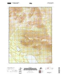 Coleen B-6 NW, AK — USGS 7.5-minute topo (2018)