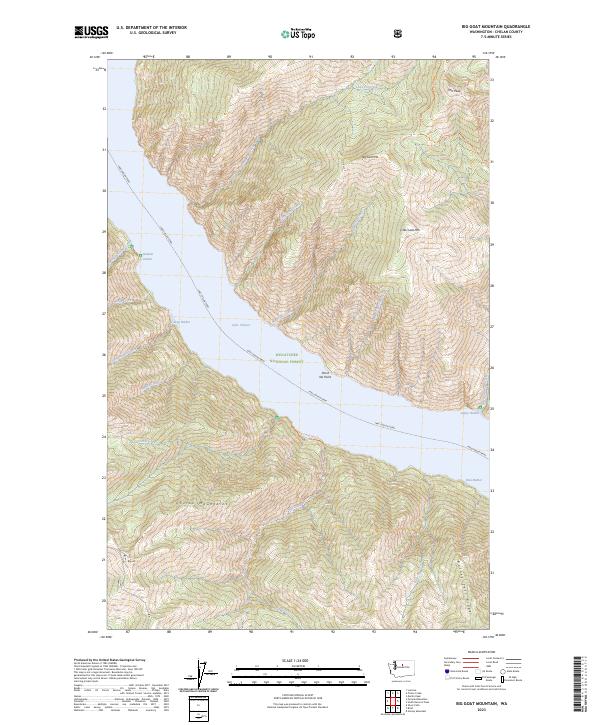 Big Goat Mountain, WA — USGS 7.5-minute topo (2023)