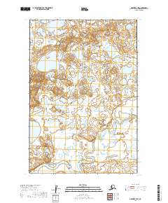 Naknek B-4 SW, AK — USGS 7.5-minute topo (2019)