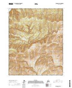 Livengood D-5 SE, AK — USGS 7.5-minute topo (2017)