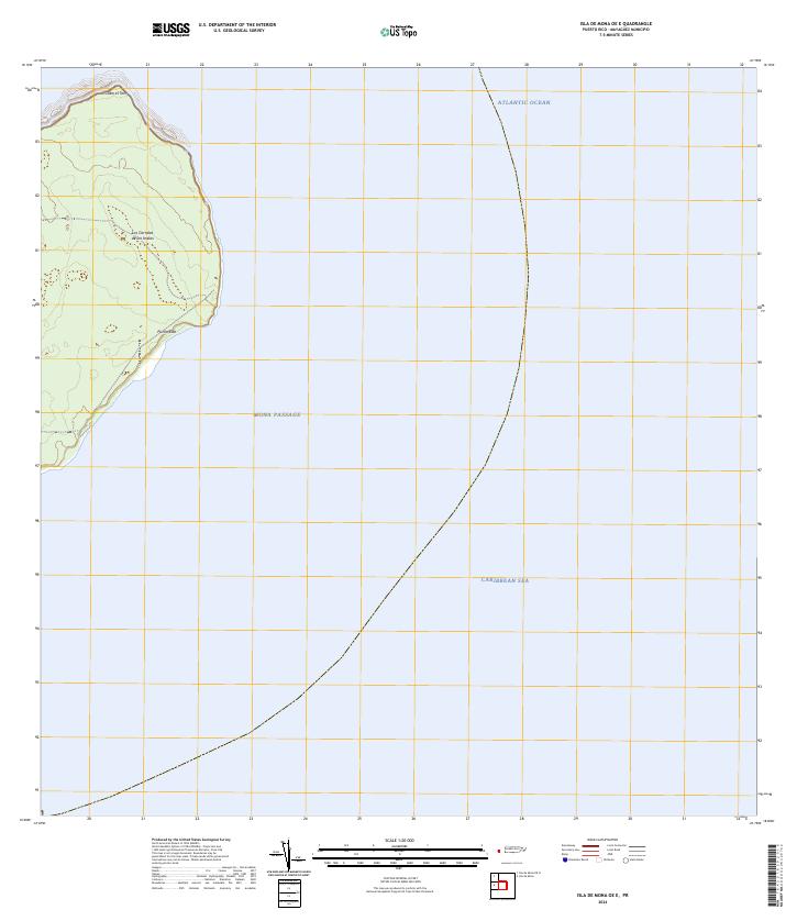 Isla de Mona OE E, PR — USGS 7.5-minute topo (2024)