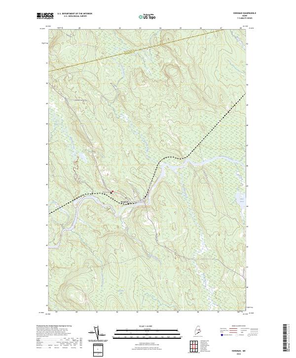 Kingman, ME — USGS 7.5-minute topo (2024)
