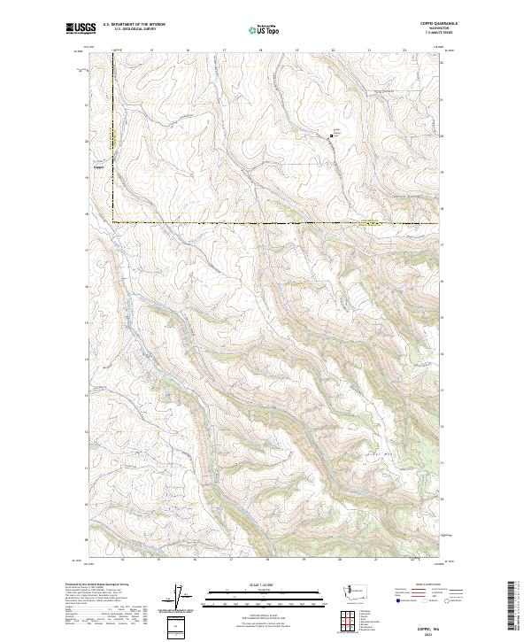 Coppei, WA — USGS 7.5-minute topo (2023)
