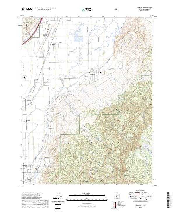 Annabella, UT — USGS 7.5-minute topo (2023)