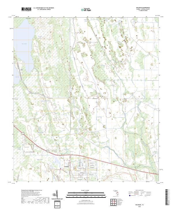 Holopaw, FL — USGS 7.5-minute topo (2024)