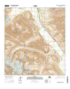 Mount Hayes B-4 NW, AK — USGS 7.5-minute topo (2016)