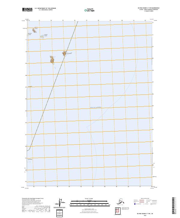 Blying Sound C-7 SW, AK — USGS 7.5-minute topo (2024)