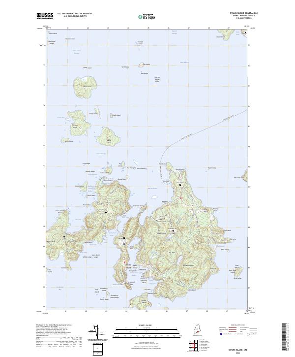 Swans Island, ME — USGS 7.5-minute topo (2024)