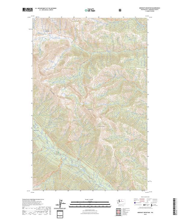 Midnight Mountain, WA — USGS 7.5-minute topo (2023)