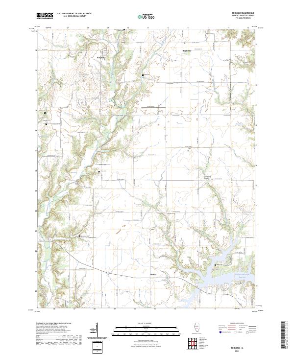 Bingham, IL — USGS 7.5-minute topo (2024)