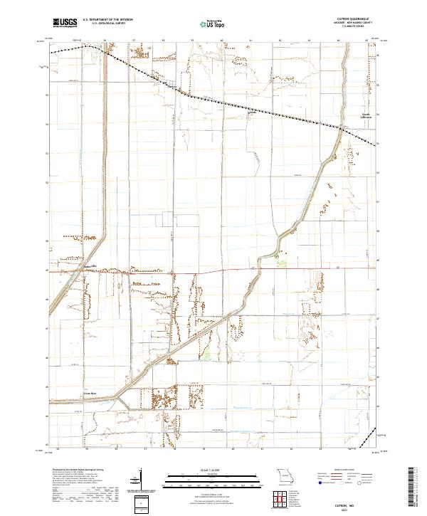 Catron, MO — USGS 7.5-minute topo (2021)
