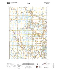 Marshall C-8 NE, AK — USGS 7.5-minute topo (2020)