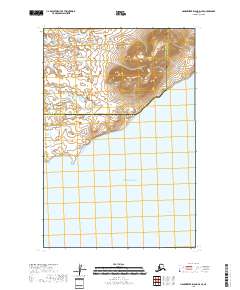 Hagemeister Island D-4 SE, AK — USGS 7.5-minute topo (2018)