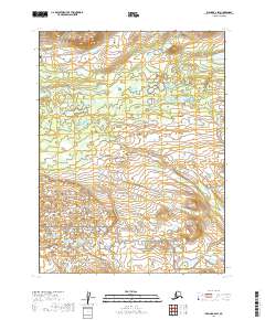 Iliamna B-6 SW, AK — USGS 7.5-minute topo (2019)
