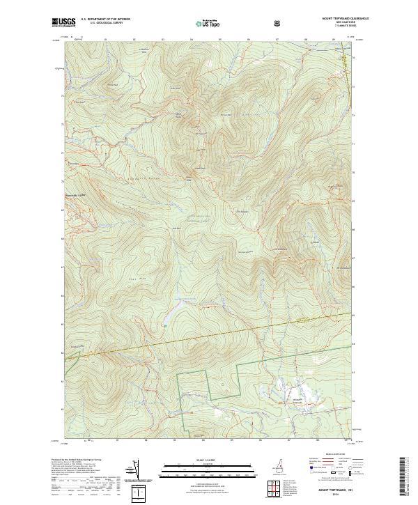 Mount Tripyramid, NH — USGS 7.5-minute topo (2024)