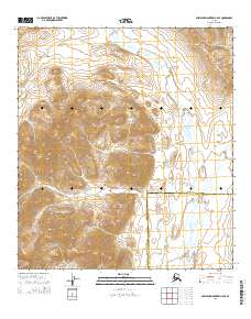 Misheguk Mountain B-5 SE, AK — USGS 7.5-minute topo (2014)