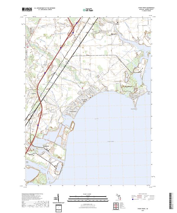 Stony Point, MI — USGS 7.5-minute topo (2023)