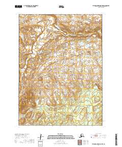 Taylor Mountains A-7 NW, AK — USGS 7.5-minute topo (2019)