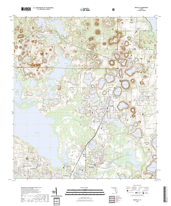 Umatilla, FL — USGS 7.5-minute topo (2024)