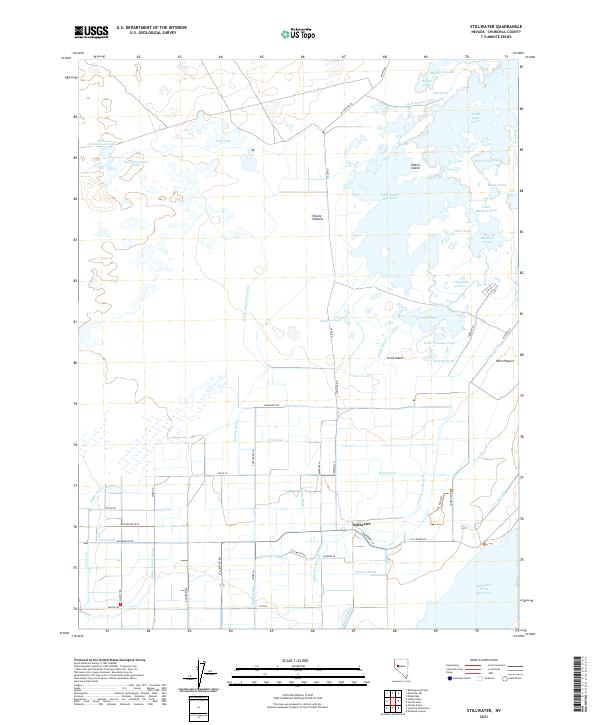 Stillwater, NV — USGS 7.5-minute topo (2021)