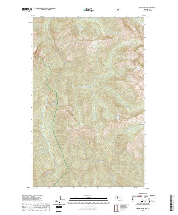 Skagit Peak, WA-BC — USGS 7.5-minute topo (2023)
