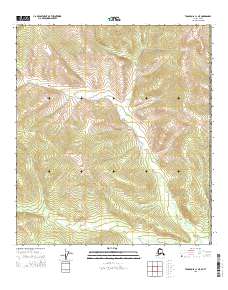 Tanacross C-1 NE, AK-YT — USGS 7.5-minute topo (2015)
