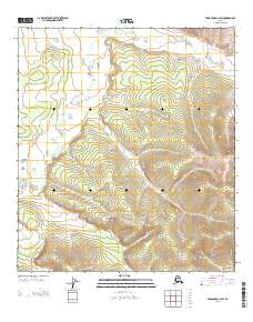 Tanacross C-2 SW, AK — USGS 7.5-minute topo (2013)
