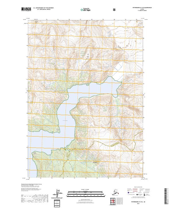 Petersburg D-2 SE, AK — USGS 7.5-minute topo (2024)