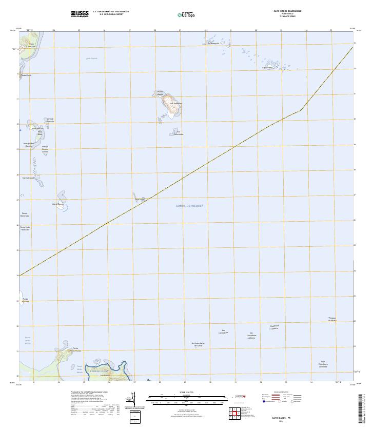 Cayo Icacos, PR — USGS 7.5-minute topo (2024)