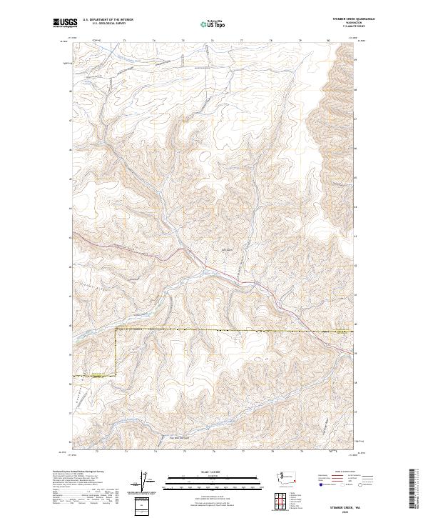 Stember Creek, WA — USGS 7.5-minute topo (2023)
