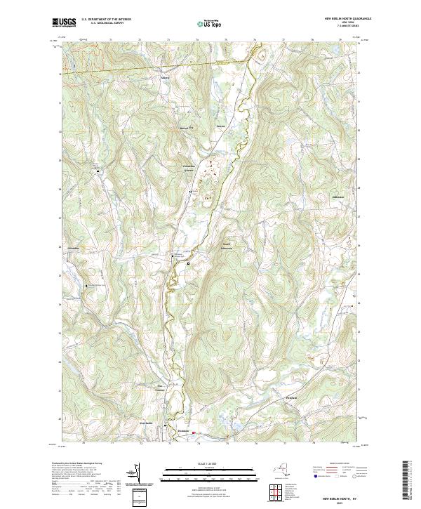 New Berlin North, NY — USGS 7.5-minute topo (2023)