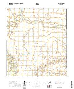 Ophir D-4 SE, AK — USGS 7.5-minute topo (2017)