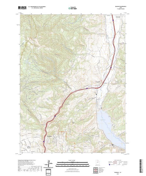 Wanship, UT — USGS 7.5-minute topo (2023)