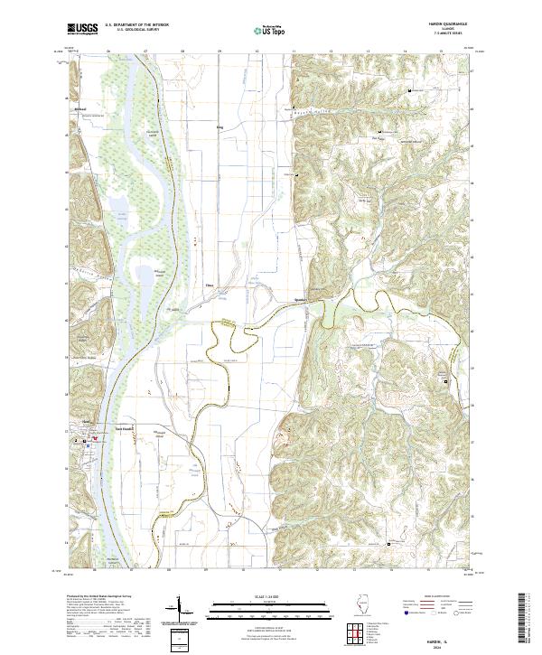 Hardin, IL — USGS 7.5-minute topo (2024)