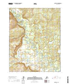 Beaver C-3 SE, AK — USGS 7.5-minute topo (2017)