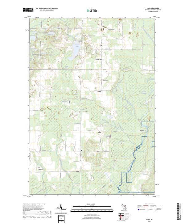 Sigma, MI — USGS 7.5-minute topo (2023)