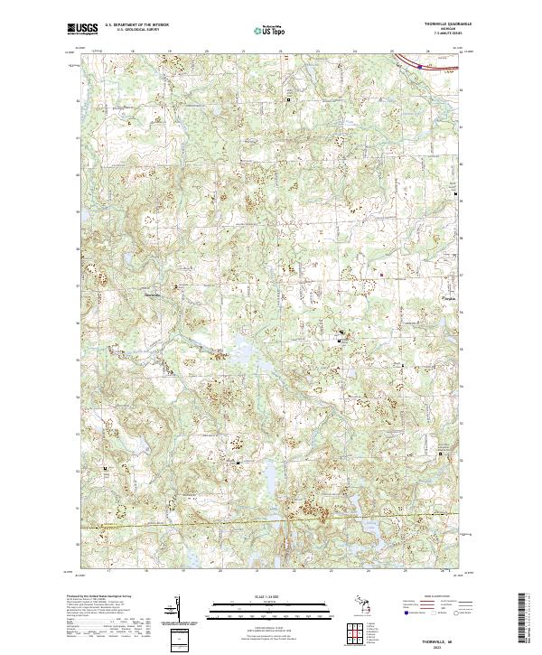 Thornville, MI — USGS 7.5-minute topo (2023)