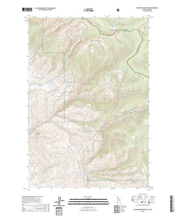 Goldstone Mountain, ID-MT — USGS 7.5-minute topo (2024)