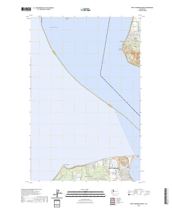 Port Townsend North, WA — USGS 7.5-minute topo (2023)
