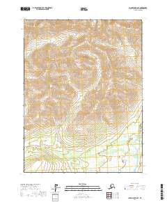 Chandalar B-6 SE, AK — USGS 7.5-minute topo (2017)