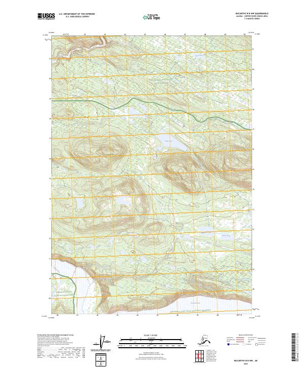 McCarthy B-8 NW, AK — USGS 7.5-minute topo (2023)