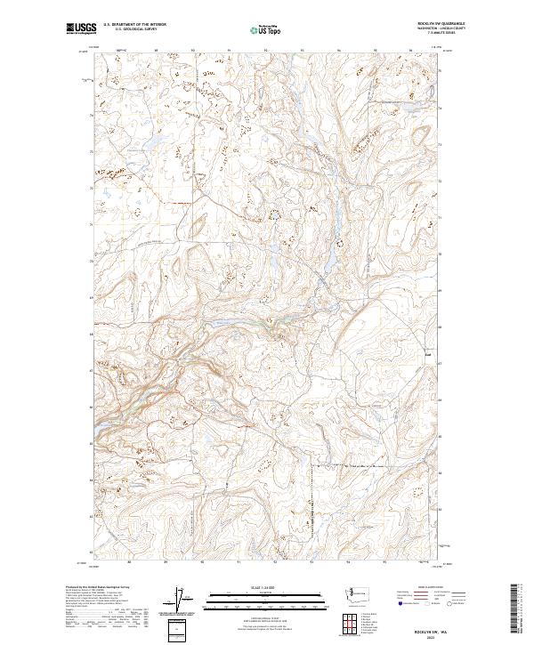 Rocklyn SW, WA — USGS 7.5-minute topo (2023)