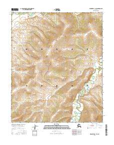 Melozitna C-1 SW, AK — USGS 7.5-minute topo (2016)