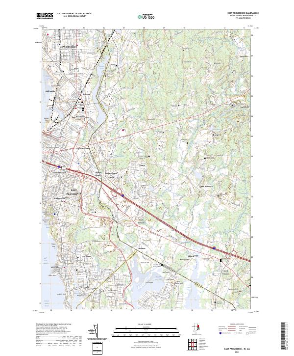 East Providence, RI-MA — USGS 7.5-minute topo (2024)