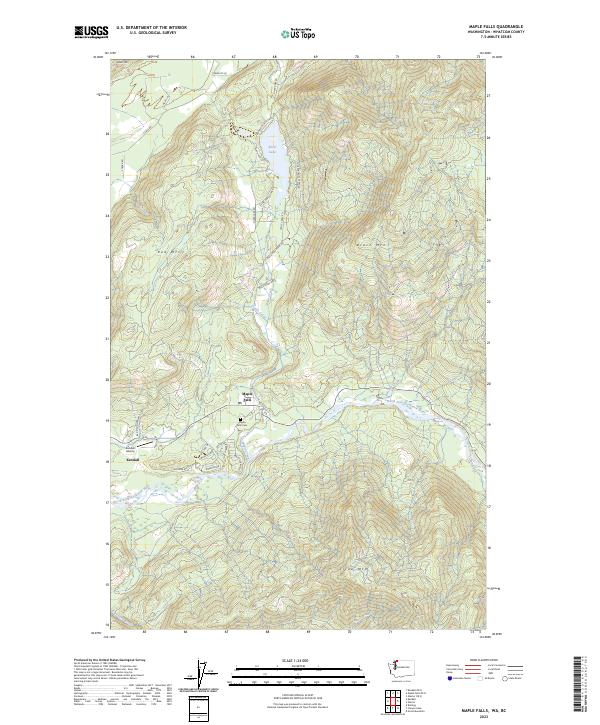 Maple Falls, WA-BC — USGS 7.5-minute topo (2023)
