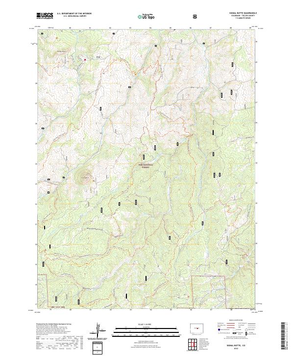 Signal Butte, CO — USGS 7.5-minute topo (2022)